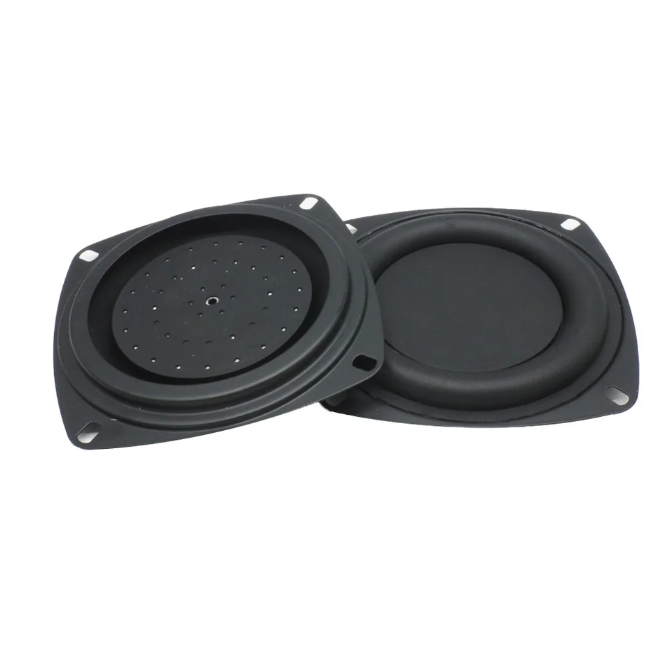 1/2ks 105 mm 4 palcový basový chladič reproduktorov membrána pomocná basová basová basová membrána Pasívny chladič Bluetooth reproduktor DIY