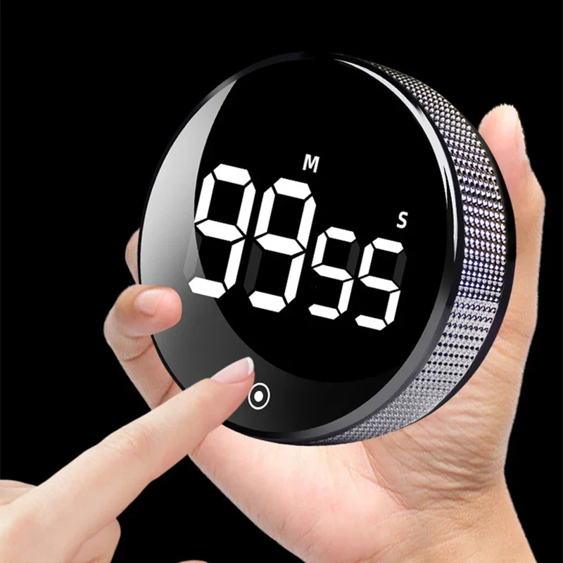 1/2ks digitálne kuchyne časovače Vizuálne časovače Veľké LED displej Magnetické odpočítavanie Časovač
