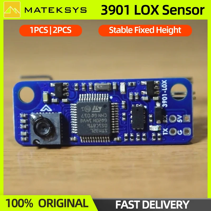 1/2ks matek mateksys 3901 LOX Senzor Optický tok/modul snímača Lidar pre RC FPV Racing Freestyle F4 F7 DRON DRON