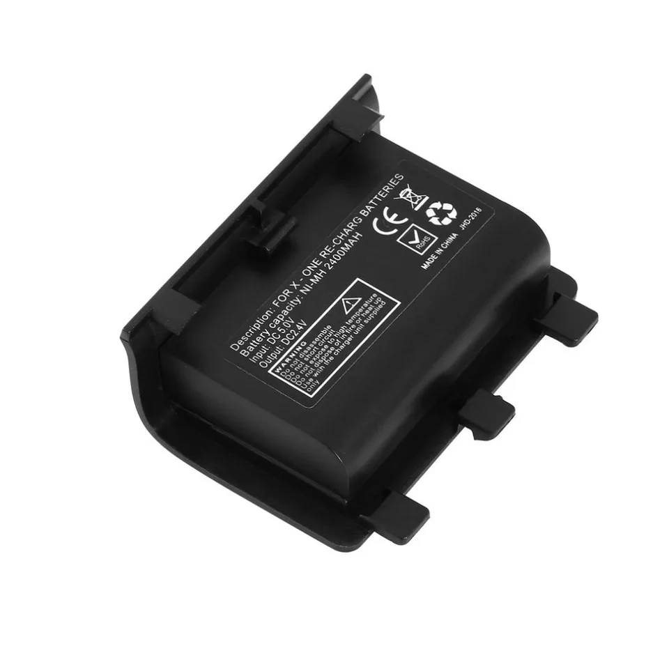 1-2ks prenosná 2400 mAh batéria pre Xbox One Game Controller nabíjanie Kit