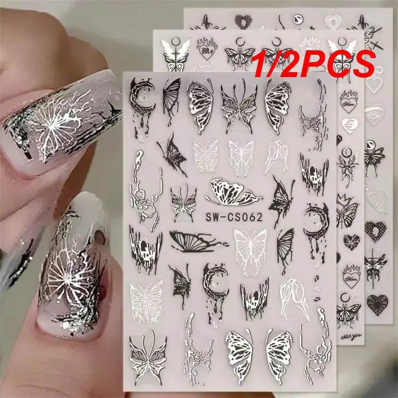 1/2ks Sacred Heart Constellation 3D Nails Art Stucieps