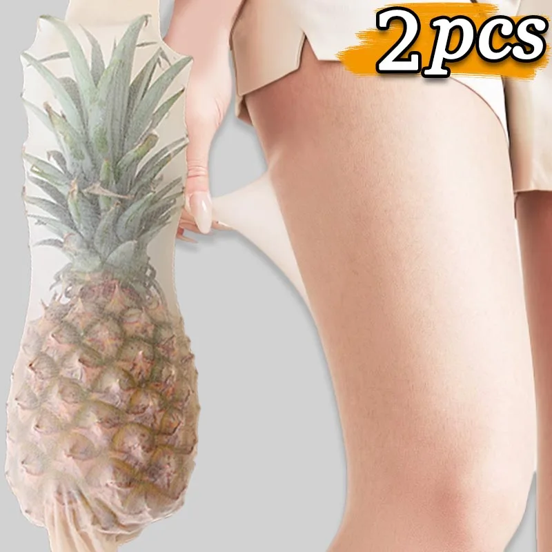 1-2pairs Ženy Sexy ultra tenké pančuchy Transparentné pančucháče Elastické anti-zaskočené skladovanie Žena Long Sock