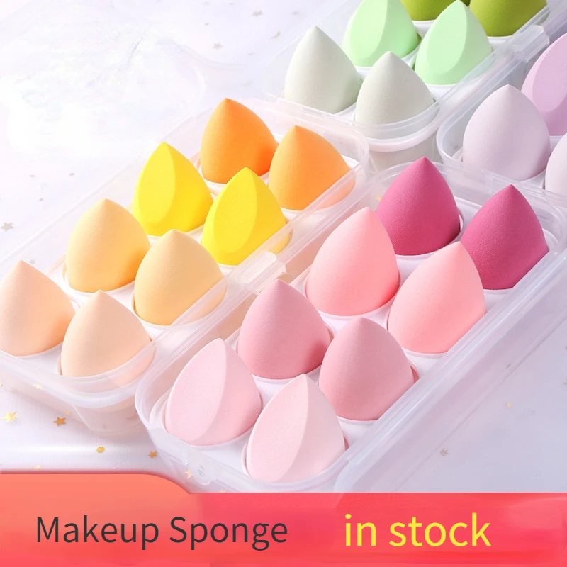 1/3/4 PCS make -up špongia Puff Farebný kozmetický obláčik pre základný mixér Profesionálny kozmetický kozmetický make -up špongia Puff Beauty Tool