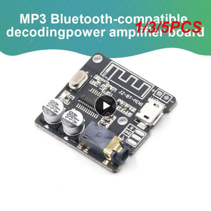 1/3/5ks audio prijímač doska 5.0 mp3 bezdrôtové dekodérske doska Wireless Stereofónny hudobný modul 3.7-5V