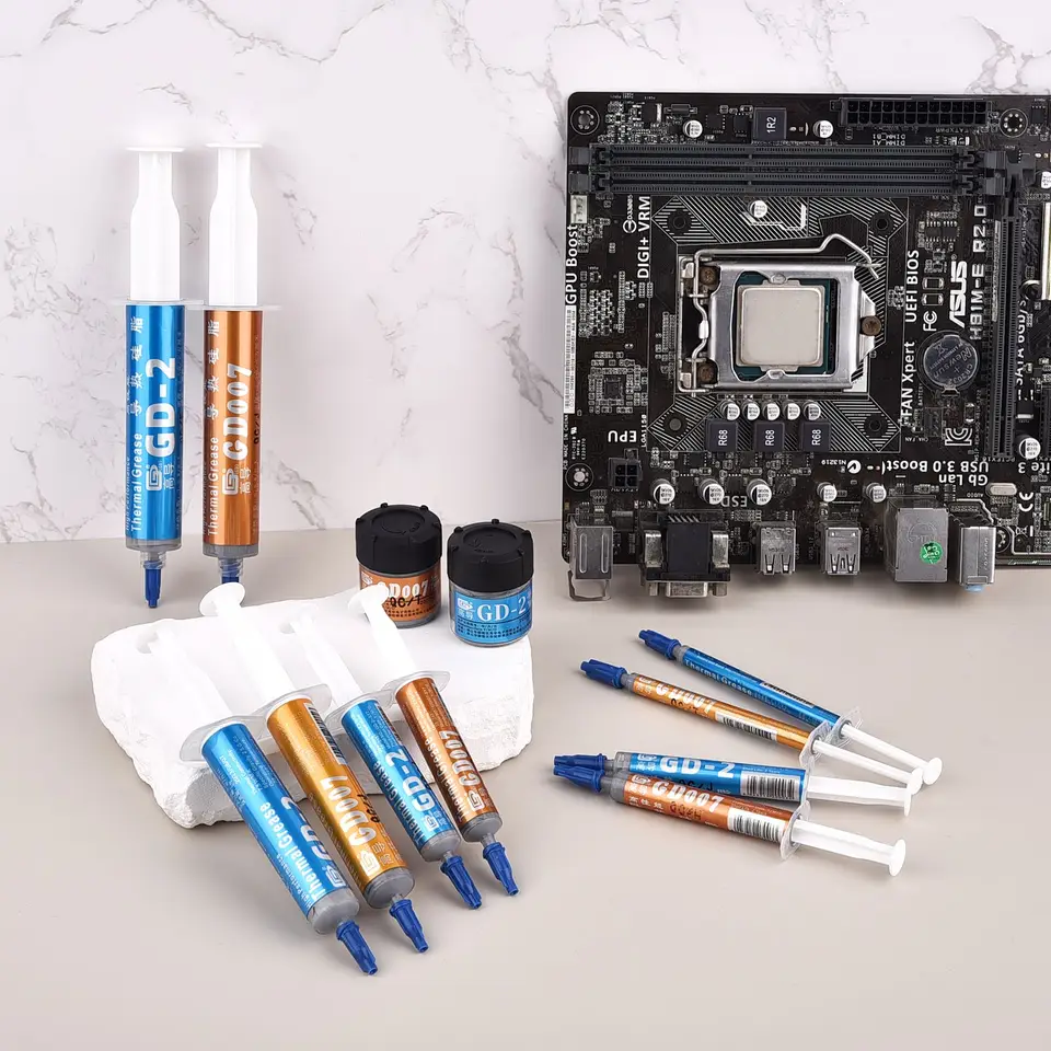 1/3/7/15/30g Grey GD-2/GD007 Thermal Paste Vodivé chladiče omietkové viskózne lepidlo lepidla pre Chip VGA RAM LED Cooler IC Cooler