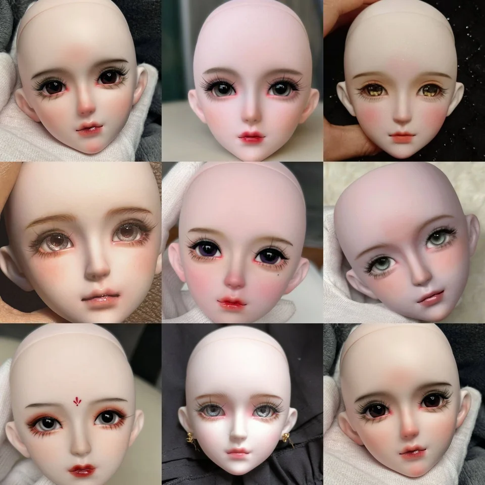 1/3 BJD Doll Head DIY ruky make -up princezná bábiky 58 cm loptové kĺby pohyblivé telo