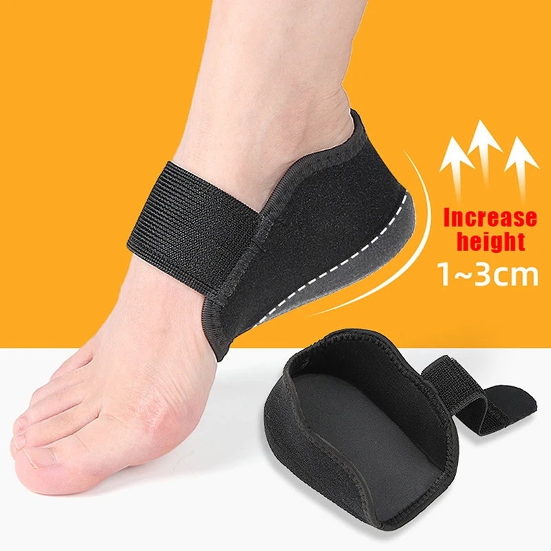 1-3 cm neviditeľná výška Zvýšenie silikónových ponožiek gélová podložka Orthopedic Arch Support päty vankúšiky