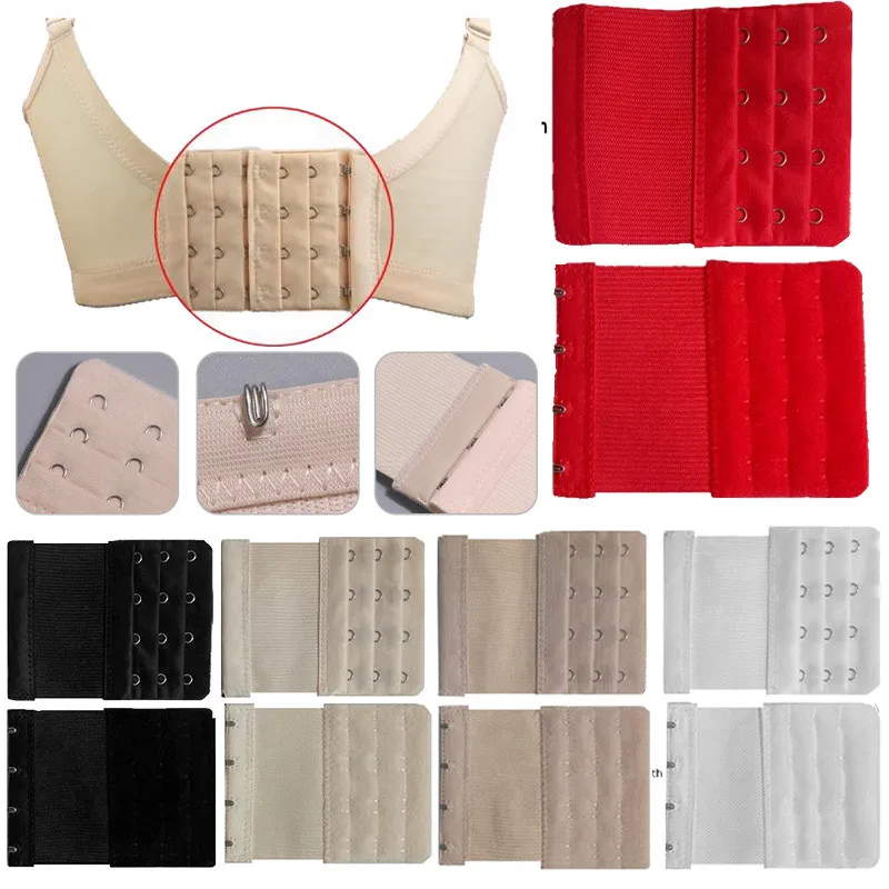 1/3 ks nastaviteľné podprsenky Dámske dámske dámske elastické spodné prádlo predlžovacie sponky Buckle Hook Clip Intimates Doplnky