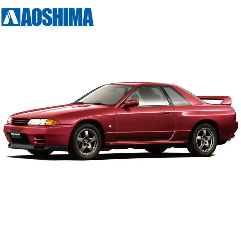 1/32 Nissan R32 Skyline GT-R Pearl Red 06357 DIY Plastové montážne autá Model Budovacie súpravy Hračky pre dospelé deti Darčeky