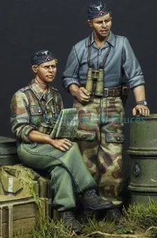 1/35 modelovej súpravy živice Kit Panzer Crew v letnej sade (2 obrázky) 297