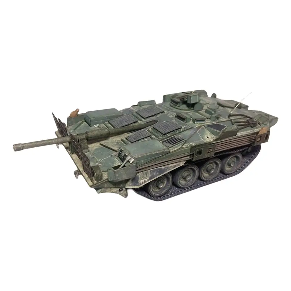 1:35 Tank Model 3D papierová hádanka DIY Zostavenie pre deti Najlepšie darčeky
