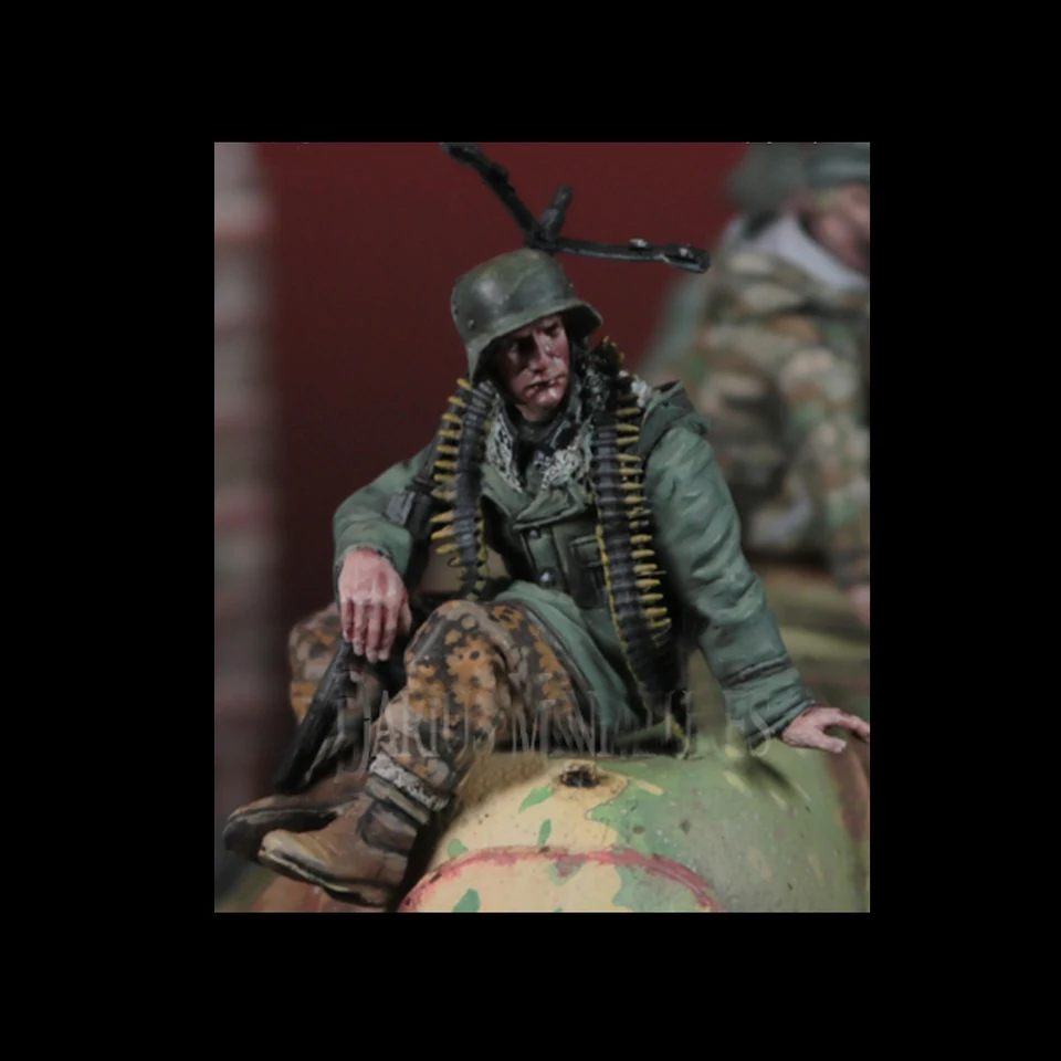 1/35 vojakov Grenadier z druhej svetovej vojny, vojak Figure Figure, vojak z druhej svetovej vojny, nezasiahnutá a nenatretá súprava