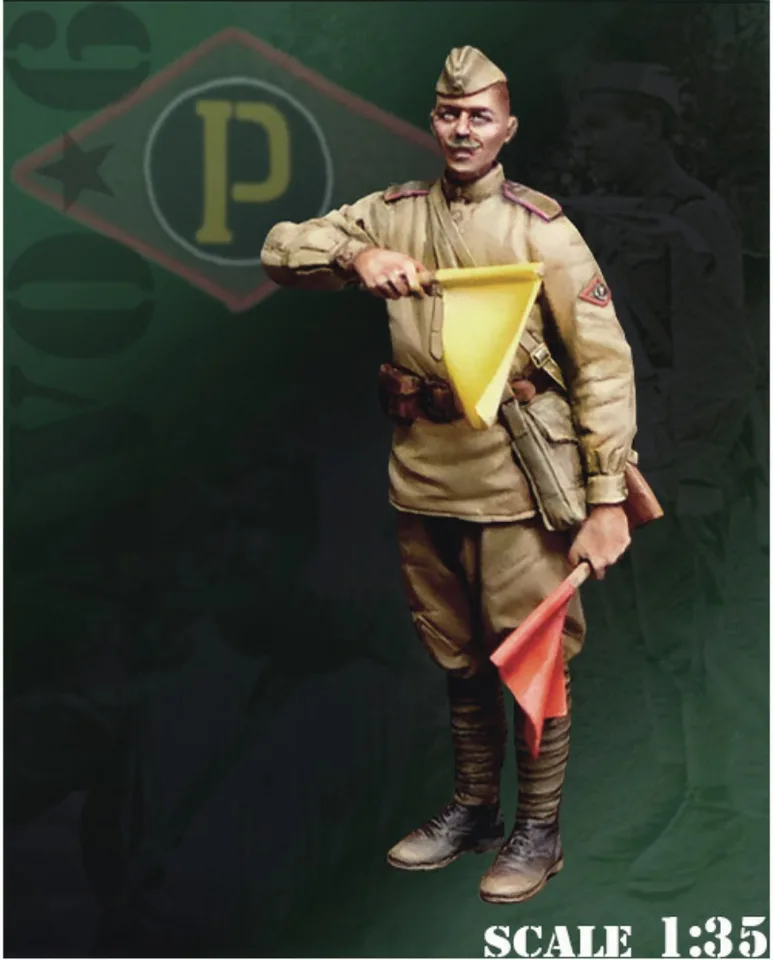 1/35 ZADÁVANIE ŽIVÉHO ZÁKLADNÝCH Model Budova súpravy Historický vojenský ruský dopravný ovládač nezasiahnutý a nenatretý 990A