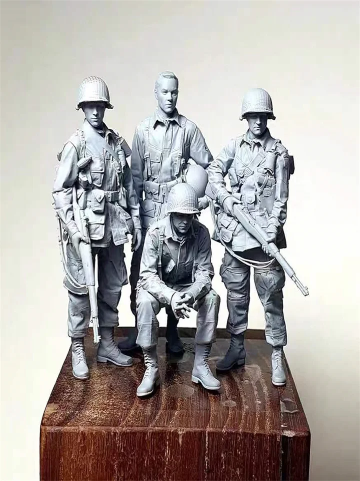 1/35 ŽIVÝCH SONTINE Model 4 US AIRMANNE Vojaci