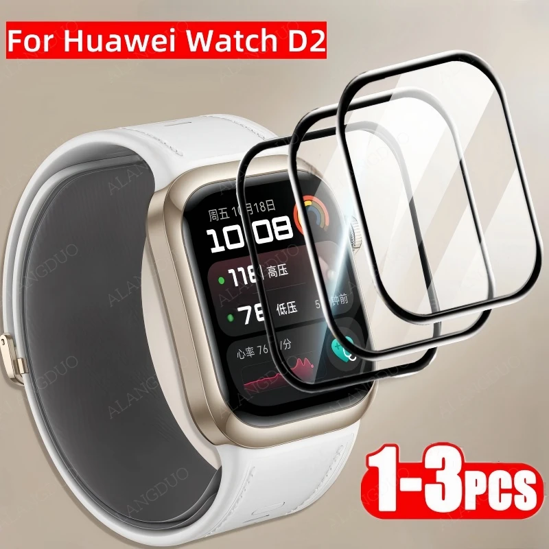 1-3ks 3D film pre Huawei Watch D2 Anti Scratch Full Cover Chránič obrazovky pre Huawei Watch D2 Soft Film Huawei D2