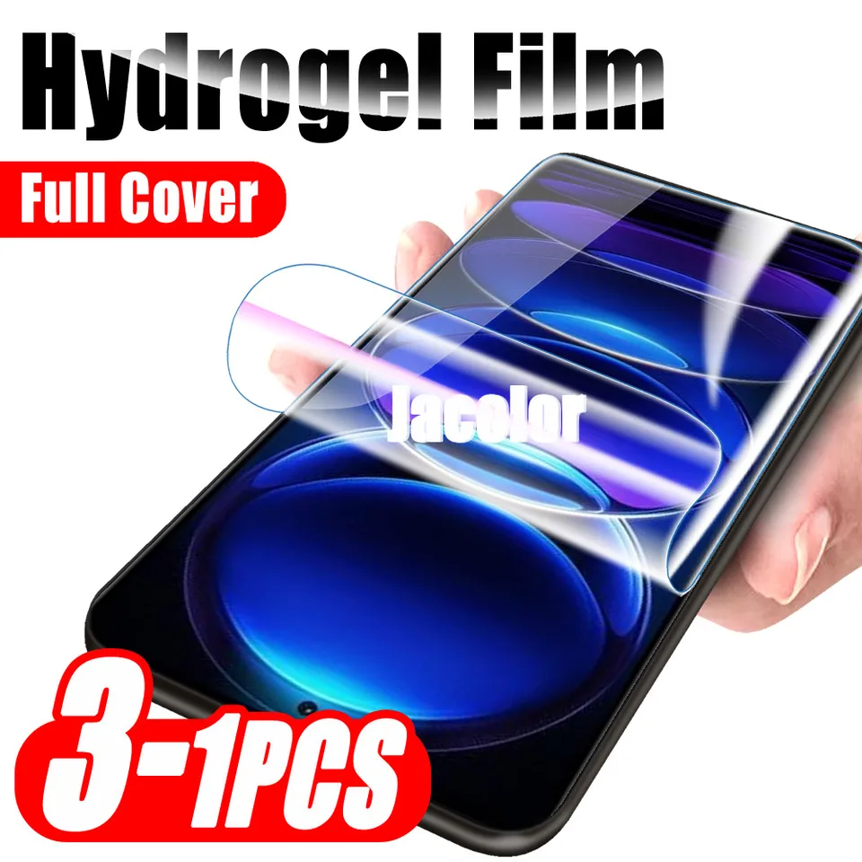 1-3ks obrazovky Ochranca Hydrogel Film pre Redmi Note 12 ST 4G 5G 12T Pro Speed ​​Plus 12S 5 4 G Turbo Protection Ochrana Ochrana