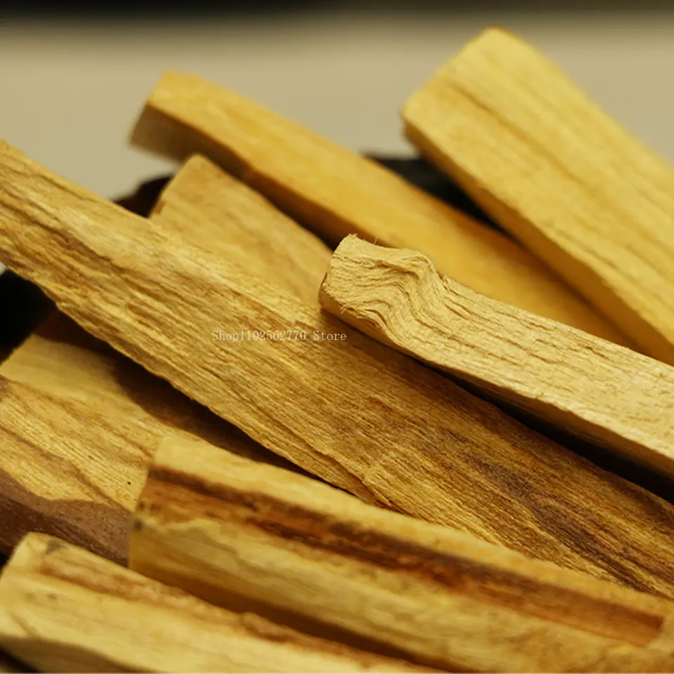 1-3ks Palo Santo Natural kadidlo tyčinky Drevené rozmazanie palice Aromaterapia Aromaterapia Horenie drevené palice Žiadna vôňa meditácie Vôňa