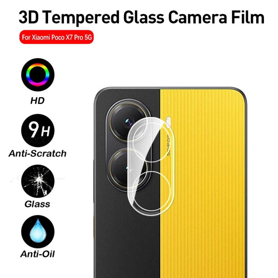 1-3ks pre Xiaomi Poco x7 x 7 Pro Lens Film Templered Glass Poxo Little X7Pro POCO X7 PRO POCOX7 PRO 5G Chránič obrazovky fotoaparátu