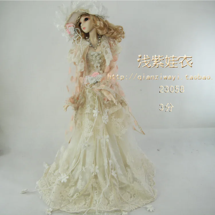 1/4 1/3 v mierke BJD Clothing Accessory Dress Set pre bábiku BJD/SD, nezahrnutá bábika, topánky, parochňa a ďalšie príslušenstvo 1523