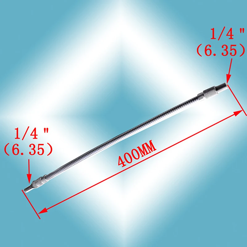 1/4 6,35 mm viac elektrický vŕtací vŕtací skrutkovač bit had Flexibilné hriadeľové bity spojenie so mäkkým kovovým predlžovacou tyčou