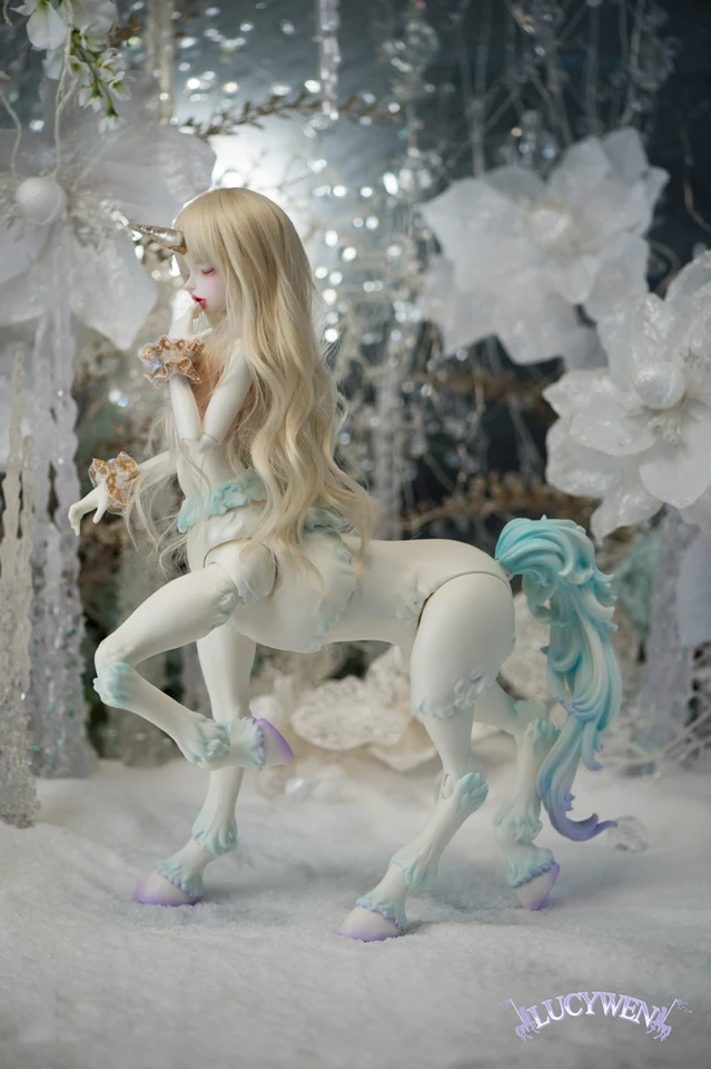 1/4 BJD SD Doll Fantasy Girl (Lucy Head+Horse Body+Wings) a FullSet Advanced Resin vianočný darček