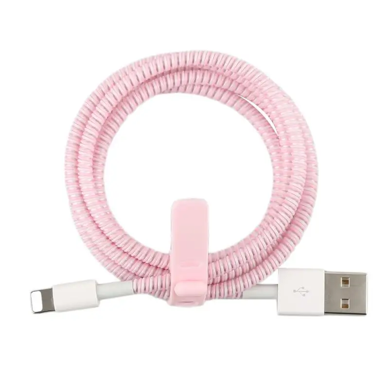 1,4 m káblové navíjač vodiča na ochranu poverenia Dátové riadky ochrana pružinového lana pre kryt USB Android USB