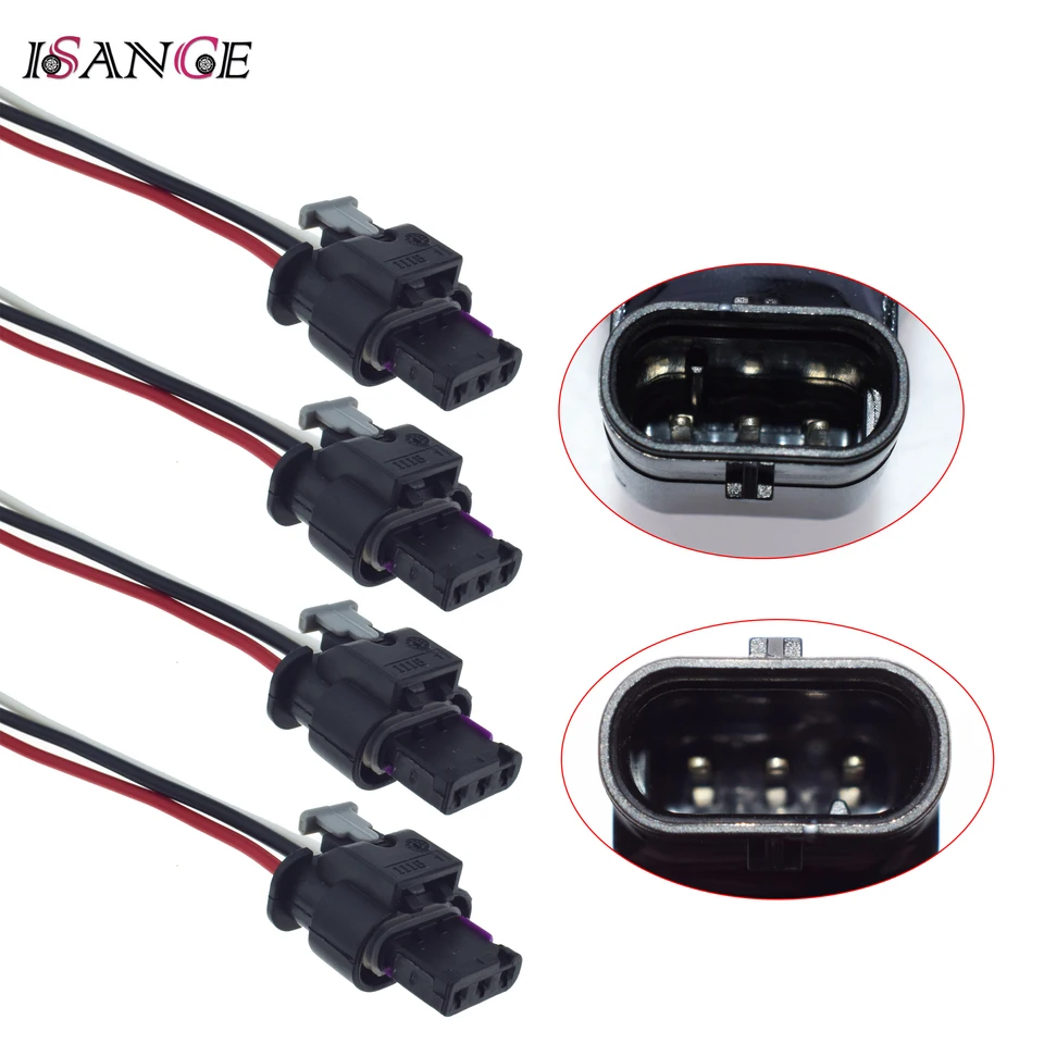 1/4 PCS PDC Parkovacia konektorová zástrčka pre Ford Galaxy BMW Audi Volvo VW Land Rover LR4 A3 A4 A5 A6 A6 A7 A8 Q3 Q5 Q7 TT