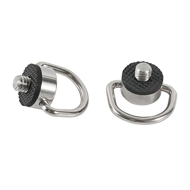 1/4 skrutka fotoaparátu pre dosku s rýchlym uvoľňovaním 1/4 palca Skladateľný D-Ring Adapter TRODOD MONOPOD Rýchle uvoľňovacia doska fotoaparát