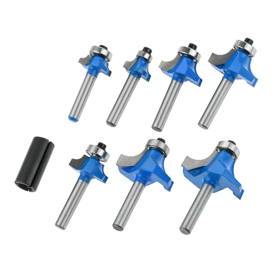 1/4 v stopke Router Bit Bit Tungsten Carbide Roh roh zaokrúhľovacieho korálika Edge Edge 2.1/8 