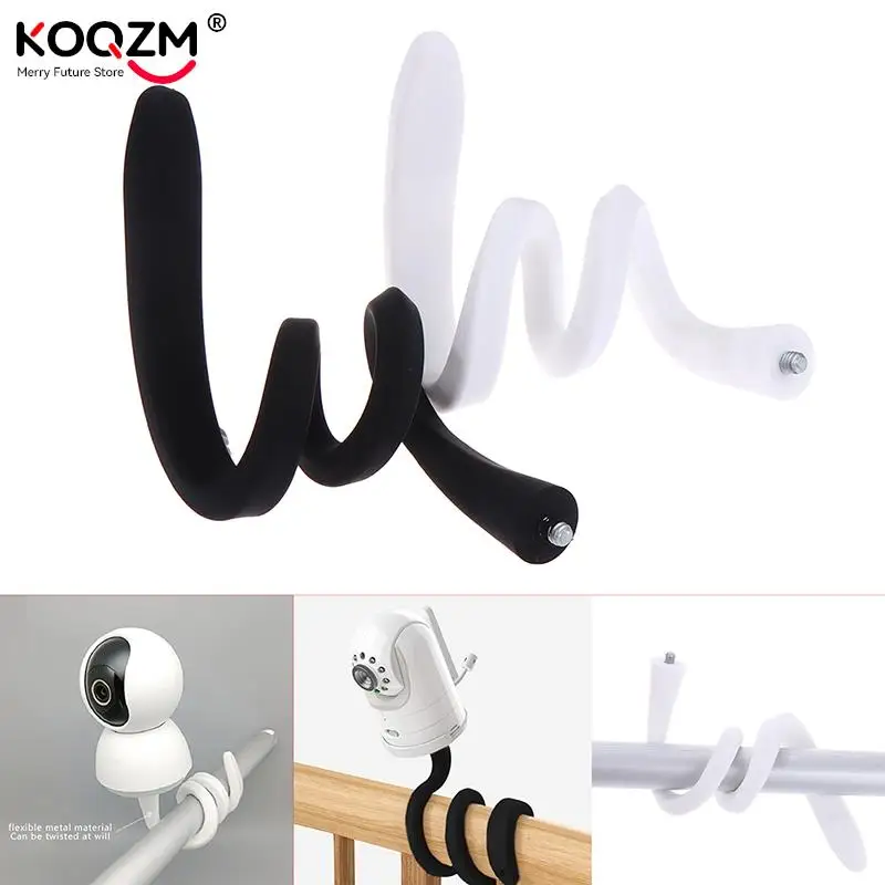 1/4 v závite Gooseneck Držiteľ Silikone Selfie Snake Creative Držiak postieľka podpora monitor držiak detský monitor držiak