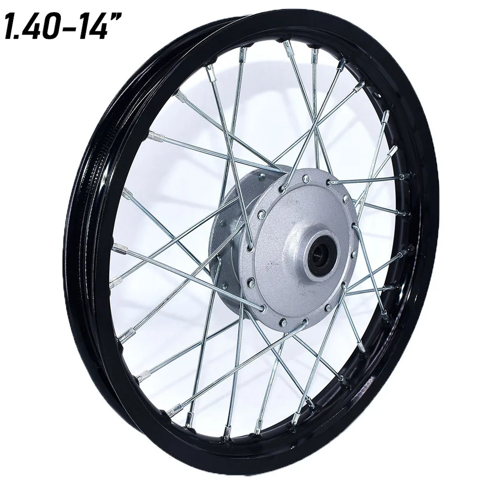 1,40-14 palca predného bubna bubna hliníka zliatiny ráfikov Kruh kruhu pre kayo CRF Dirt Pit Bike Motocykel