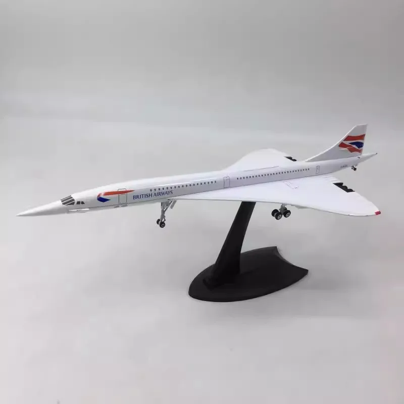 1: 400/1: 200 Model mierky Diecast Air Air British /France Concorde Airplane Airways Display Hračky