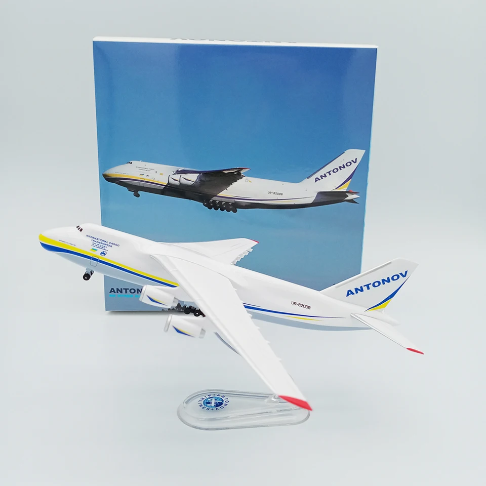 1/400 Antonov AN-124 AN124 Blizzard Space Shuttle Antonov 124 Model lietadla Aircraft Diecast Hračky pre suvenír