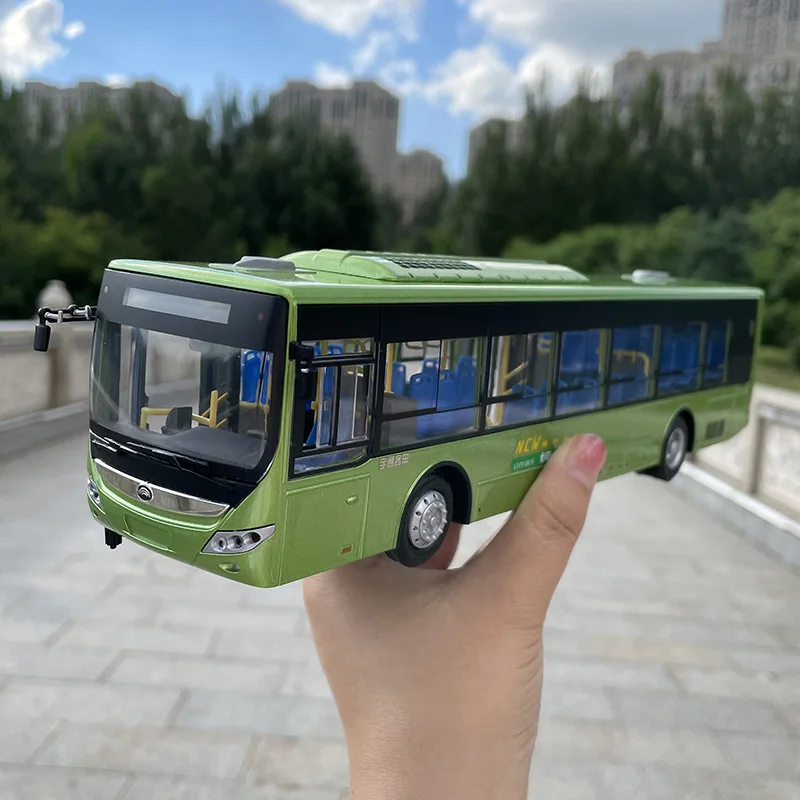 1:42 Bus E12 Nová energia ZK1628 SIMULÁCIA ZLAJTE SIMULÁCIE MODELU MODELA AUTOMOBILY+Malý darček