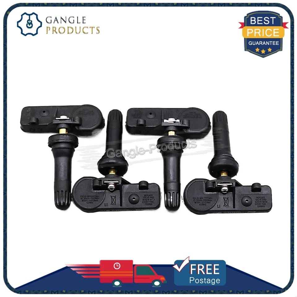 1/4ks 9683420380 TPMS senzor pre Citroen Berlingo C4 Jumper PEUGEOT 308 508 RCZ TREE TLAKOVÝ SYSTÉM SENZERS 433 MHz