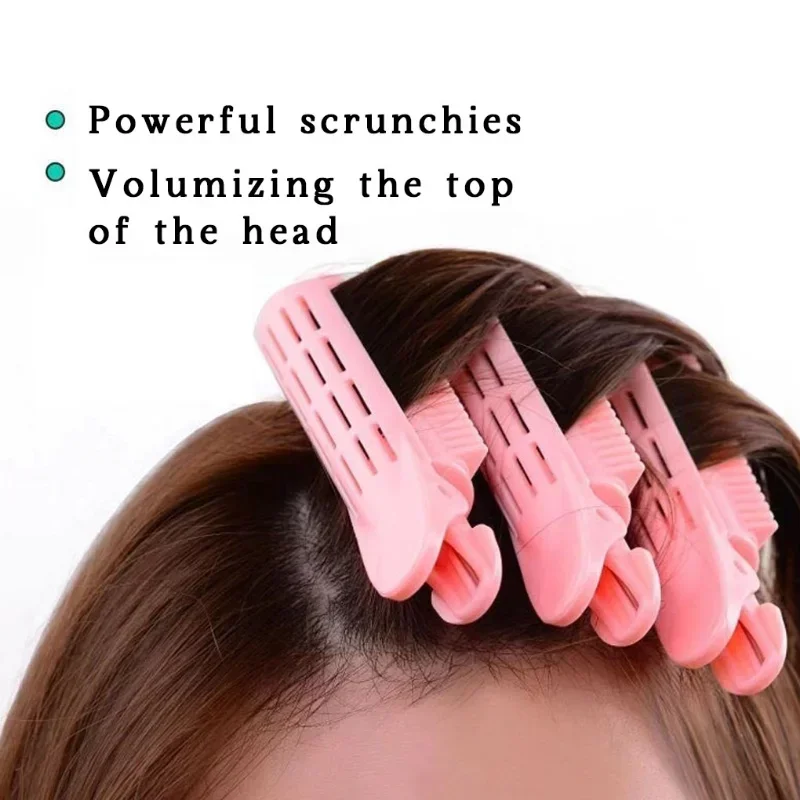 1/4ks magické valčeky na starostlivosť o vlasy Vlasy Vlasy Prírodné nadýchané klip Sleep Sleep No Heat Plastové natáčky natáčania Styling DIY Tools