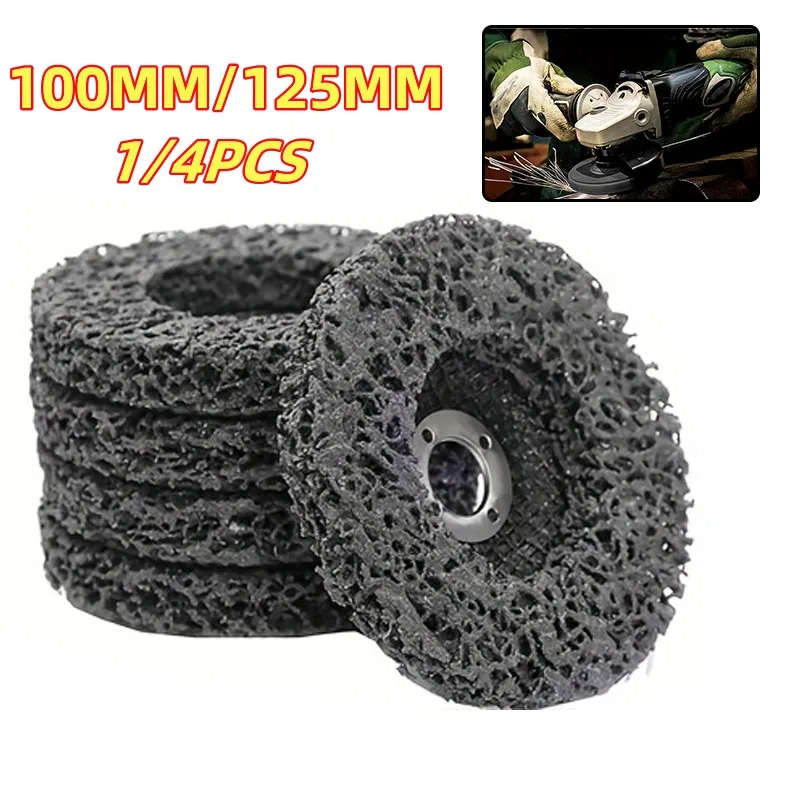 1/4ks Rust Rover Disk koleso brúsny uhol brúsky 100/125 mm disk leštiace náradie pre uhlové brúsky