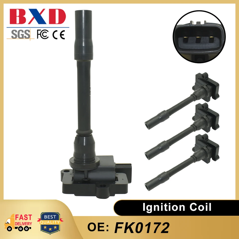 1/4ks zapaľovacia cievka FK0172 MD360866 pre Mitsubishi Lancer Cedia CS2A 2000-2007 Automobily Bobinas de Endendio