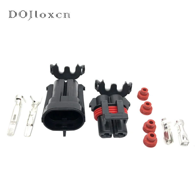1/5/10/20/50 Sady 2pin delphi Shell Metri-Pack 480 CONCEKTOR 112052613 pre AOTU WIRING HORNESS VYSOKÝ PRAVIDLA Plug-in 12065863