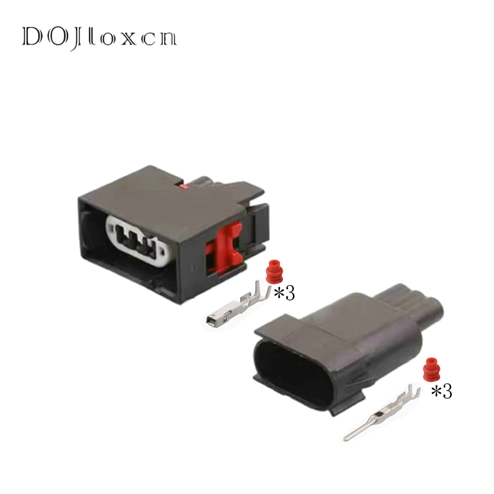 1/5/10/20/50 Sady 3 PIN 7287-0959-30 7287-0958-30 Automatický konektor predného otočenia Signálneho svetla pre Jeep Wrangler JK 2007-2018 JK