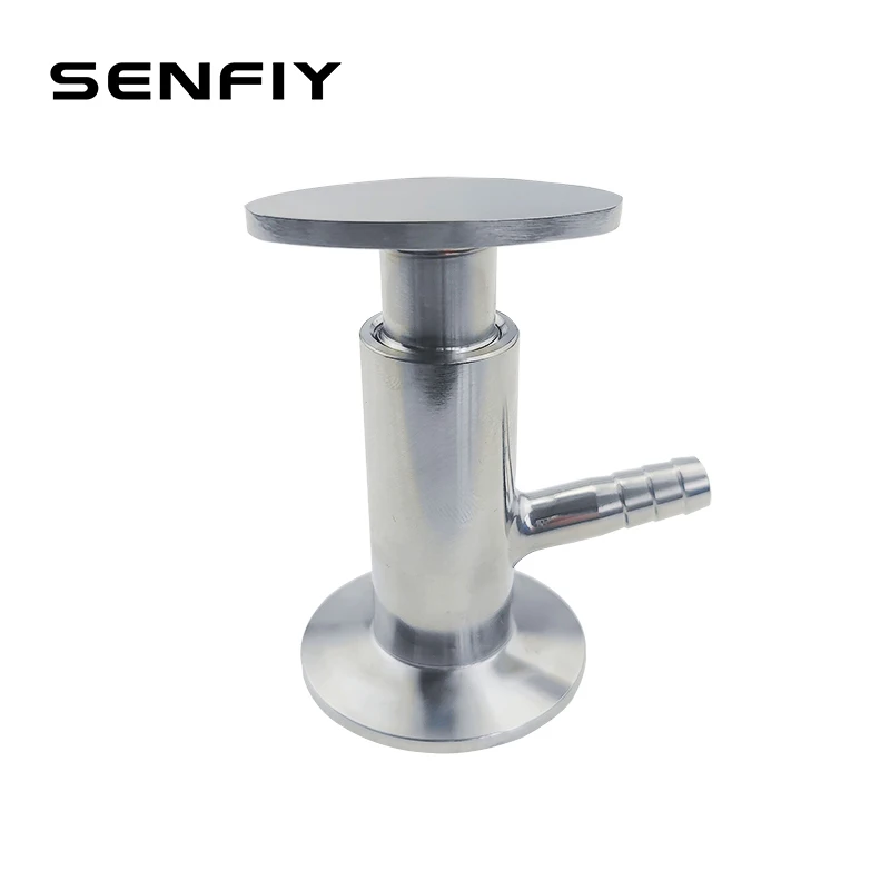 1,5 '' Tri svorka a 10 mm hadica sanitárna vzorkovacia vzorka ventilu Tri Clover Pipe Fitting Homebrew Hardware pre homebrew pivo