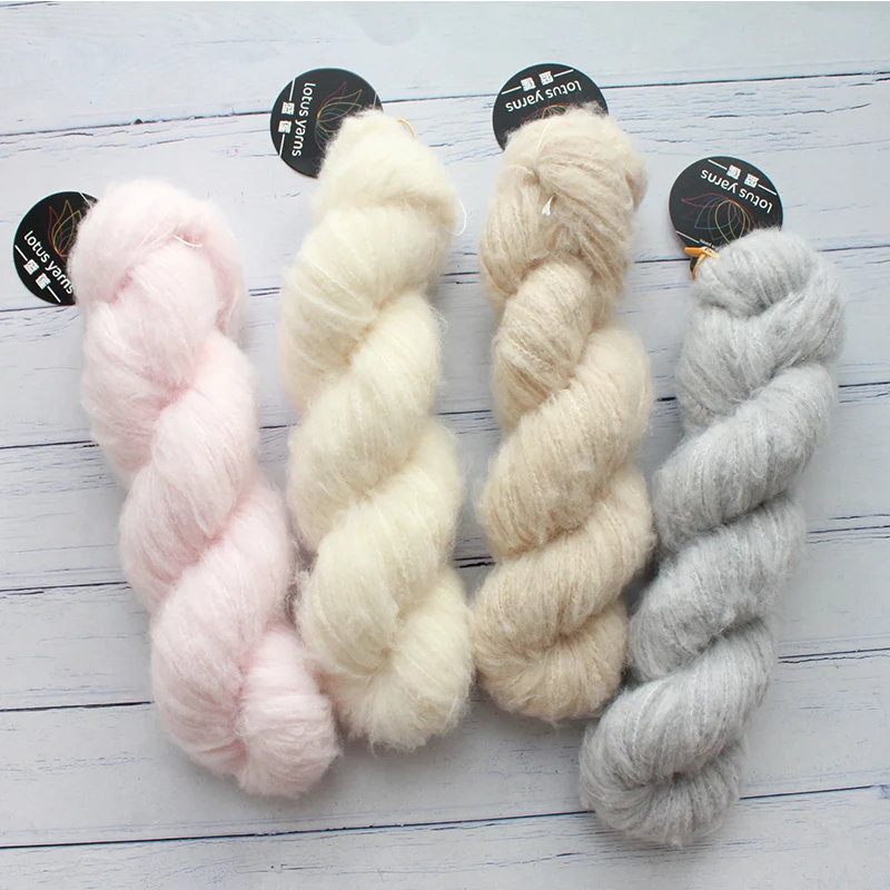 1*50g Hank Lotus Ručne pletený sveter výroba DIY Merino priadza