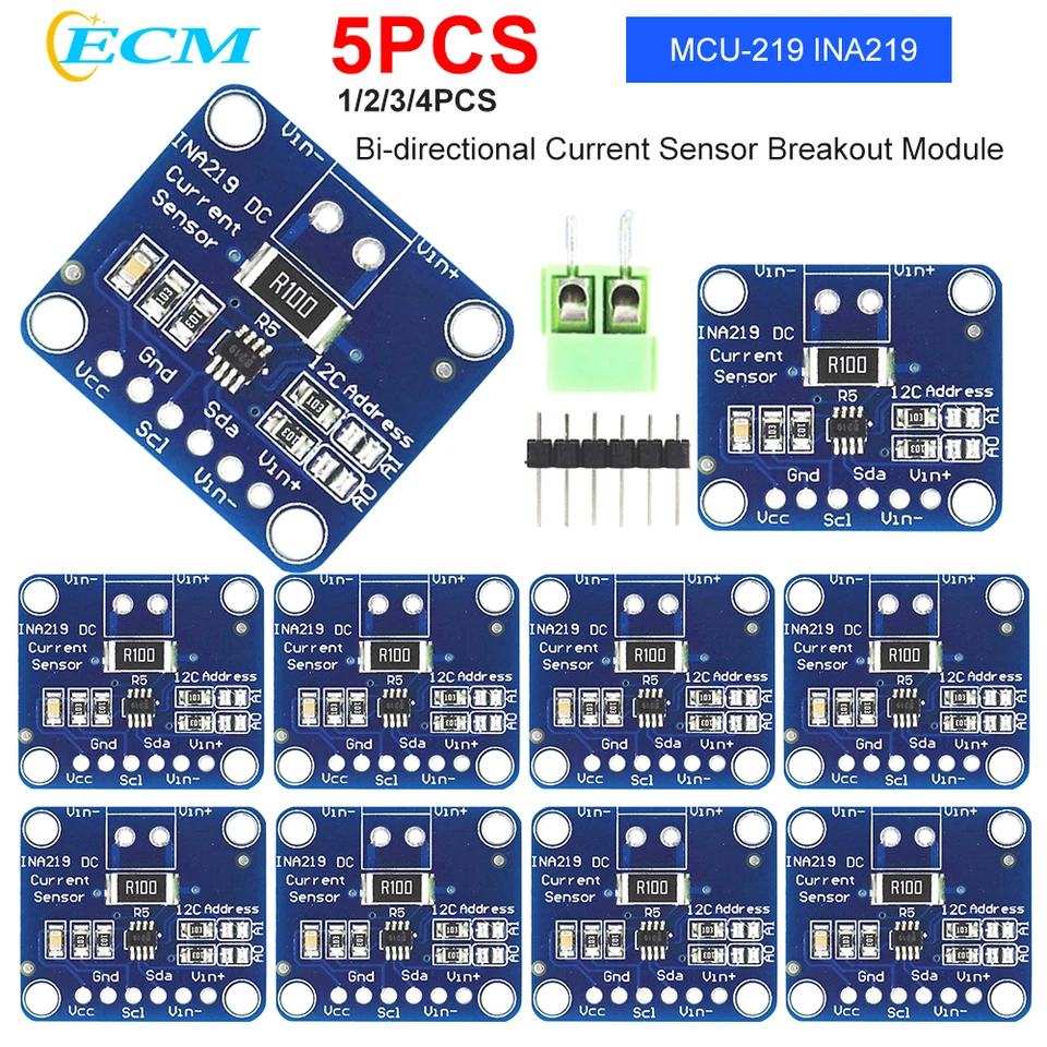 1-5ks MCU-219 INA219 I2C NULE DRIFT DRIFT DRIVECTIONAL COMENTROM MONILING MODELING MODELING MODELING MODELING