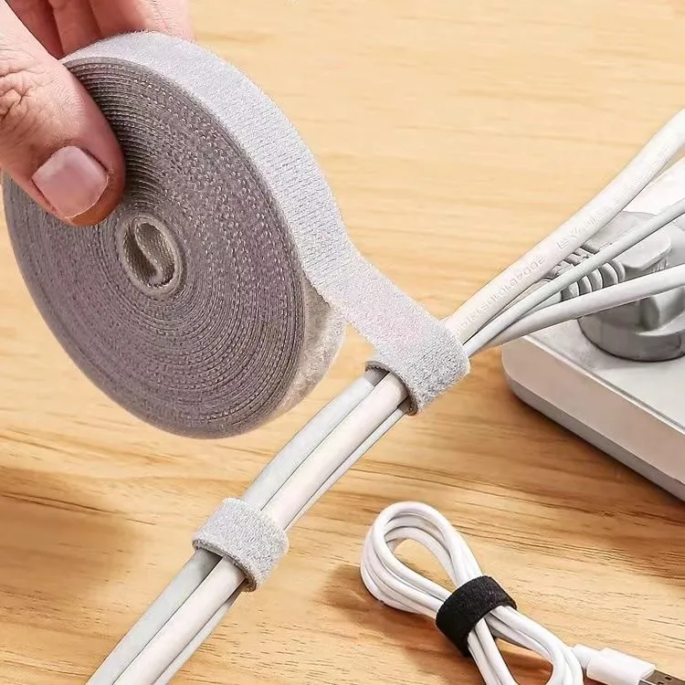 1/5M Organizátor kábla Správa káblov káblov drôt vodičom pásky slúchadla Mouse Mouse Cord Ties Protector pre iPhone Xiaomi Samsung