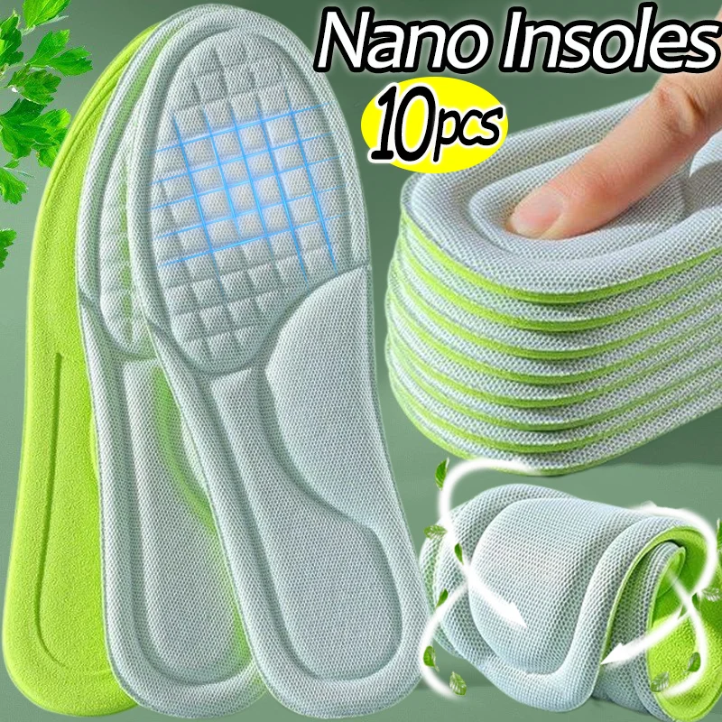1/5pairs Pamäť Penovodná plantárna fasciitída Reliéf Shoes Slaste Arch Podporuje vložky pre chodidlá Comfort Sue Sole Non Slip Shoe vankúšiky
