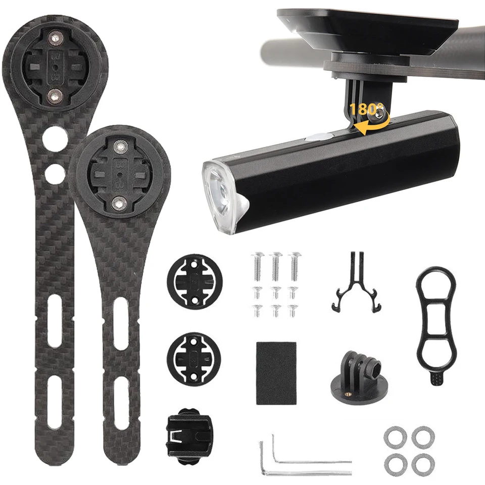 1-5set uhlíkových vlákien držiak na bicykel Bike HandlBar Monor držiak na bicykel Speedometer pre garmin bryton pre Garmin Bryton