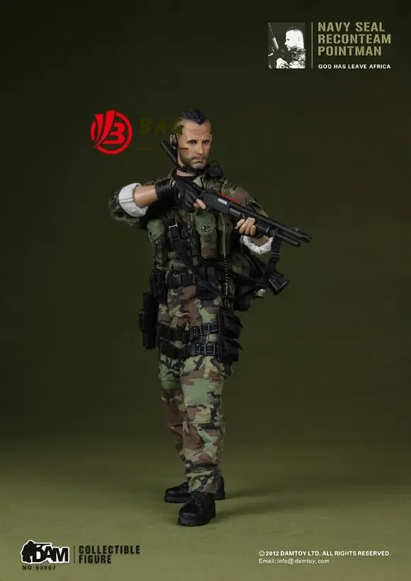1/6 akčných čísel Model Damtoys v sklade Dam93007 Navy Seal Sun Suns Reconteam Pointman