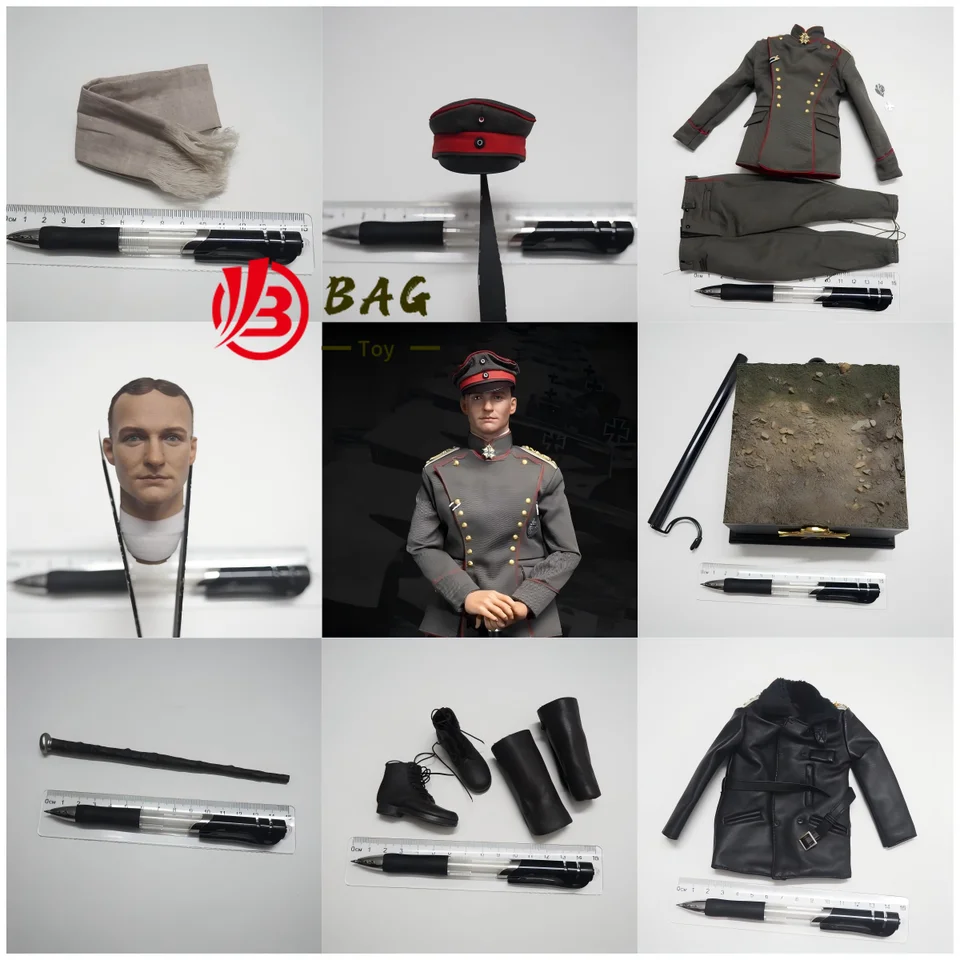 1/6 akčných čísel modelu FacePoolfigure FP014 ACE Pilot Red Baron Nové náhradné diely