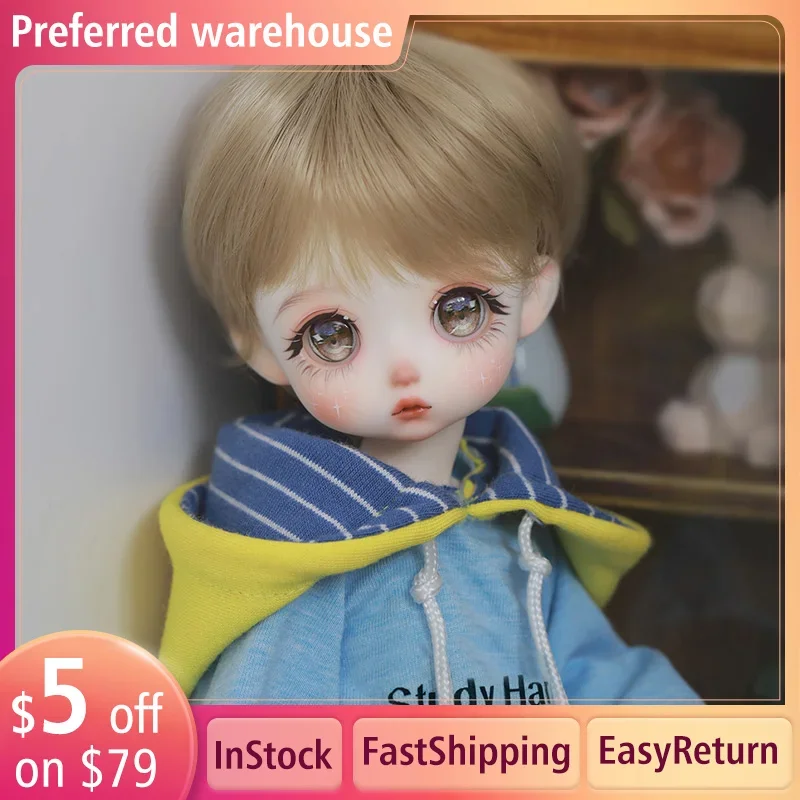 1/6 BJD Doll Doll Shuga Fairy Fura Anime postava Dobré štúdium živice Hračky Najlepší darček pre deti Dievčatá Narodeniny Full set hračky pre hračky Doll