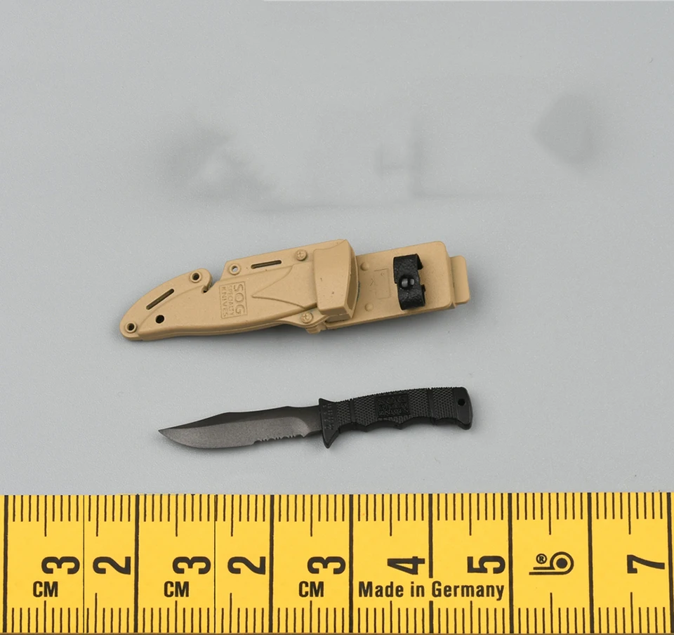 1/6 Damtoys Dam 78084 Navy Seal SDV Team 1 Operácia Red Wings Corpsman Tactical Knife s materiálom PVC PVC PVC pre bábiku PVC